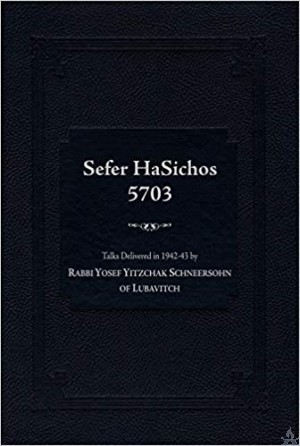 Sefer Hasichos 5703 - English
