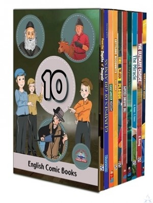 10 English Comic Books Slipcas