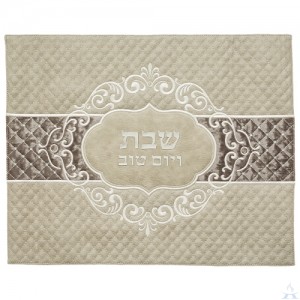 Challah Cover Embossed Faux Leather
