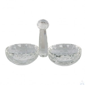 Crystal Salt & Pepper Stand