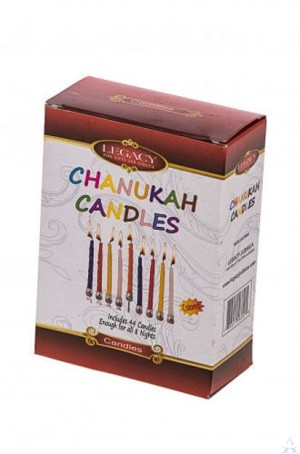 Chanukah Candles Colors 44