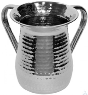 Washcup Stainless Steel 5.5" H