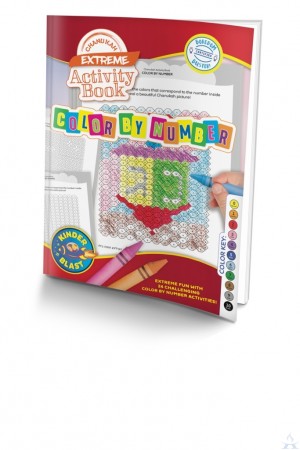 Color by Number Chanukah Activity Book