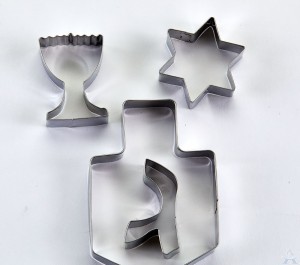 Chanukah Stainless Steel Cookie Cutters 