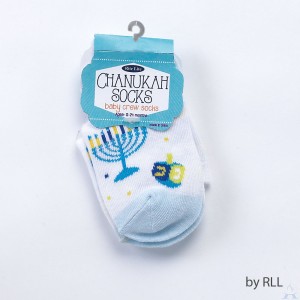 Chanukah Socks for Baby