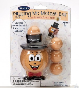 Popping Mr. Matzah Ball