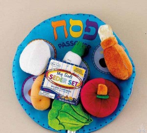 My Soft Seder Set in Reusable Pouch